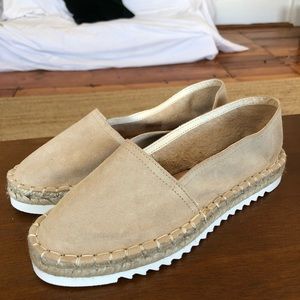 Tan suede espadrilles by ViVi G. Shoes size 38
